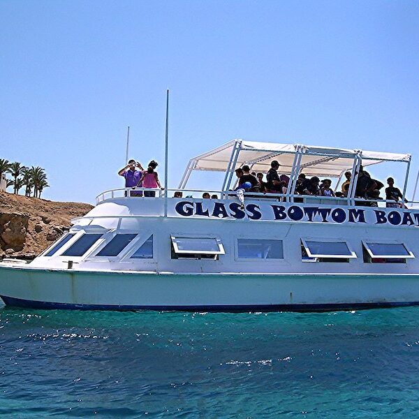 Egypt top travel Glass bottom boat excursion Sharm el sheikh