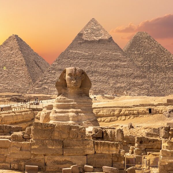 Egypt top travel old Cairo coptic church , mosque and pyramids
