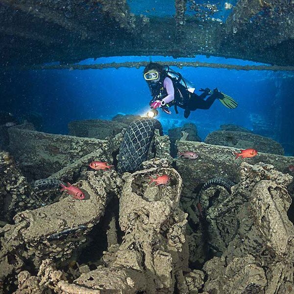 Egypt top travel SS Thistelgorm wreck diving from Sharm el Sheikh