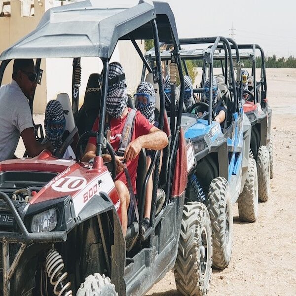 Egypt top travel dune buggy 4 seats in sinai desert and beduin party and dinner Sharm el sheikh
