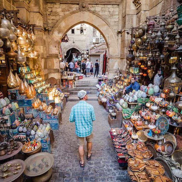 Egypt top travel old Cairo coptic church , mosque and pyramids
